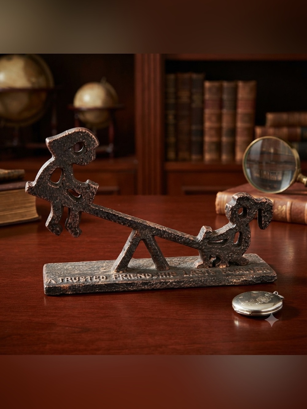 Demdaco "A Trusted Friend Lasts Forever" metal figure 2008